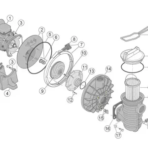 Geprüft Ersatzteile für Sta-rite S5P2R Pumpen